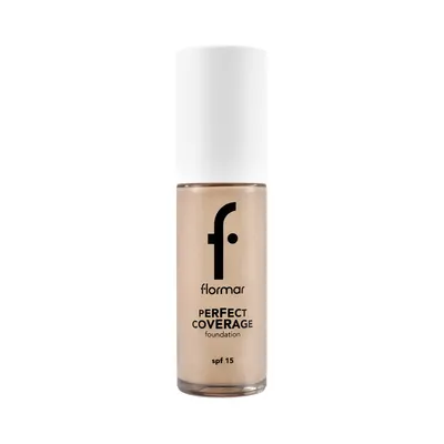 Fond de ten Perfect Coverage 100 Light Ivory, 30ml, Flormar