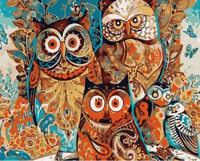 Kit Coloreaza dupa numere Newart - W1754, 40 x 50 cm