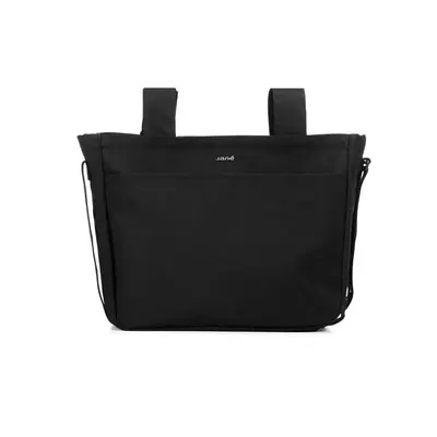 Geanta pentru mamici, Jane, Cu 3 buzunare interioare, 46 x 10 x 32 cm, Coal