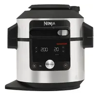 Multicooker Ninja - 12 în 1 SmartLid Foodi MAX, 1760 W, 12 programe, argintiu