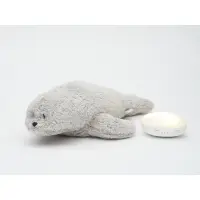 Moonie Seal jucărie de adormit Organic Grey 1 buc