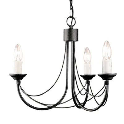 Corp de iluminat suspendat, lustra Carisbrooke 3 Light Chandelier