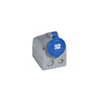 Priza aparenta P17 - IP44 - 200/250 V~ - 32 A - 3P+N+E