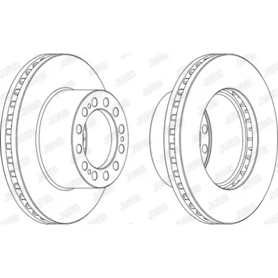 Disc frana JURID 569109J