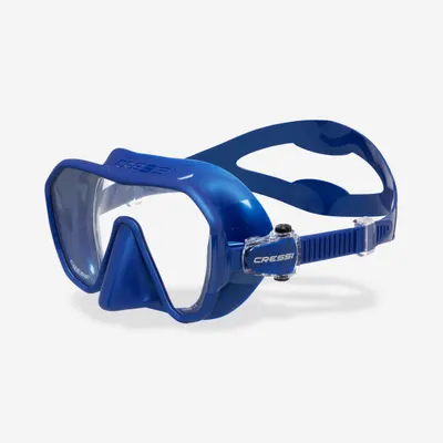 Mască de scufundări submarine și snorkeling Cressi Z2s Small Albastru