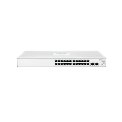 Switch cu 24 porturi Gigabit HPE Aruba JL812A, 2 porturi SFP, 52 Gbps, 38.68 Mpps, cu management