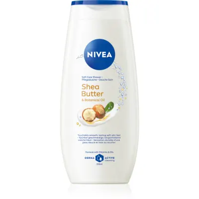 NIVEA Shea Butter & Botanical Oil gel cremos pentru dus 250 ml