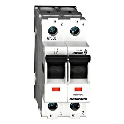 Comutator principal modular 40A/2P