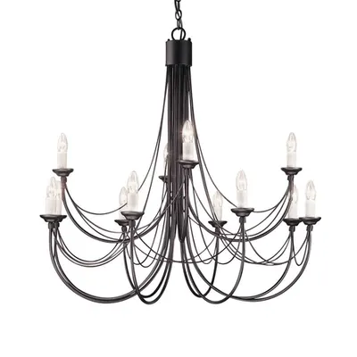 Corp de iluminat suspendat, lustra Carisbrooke 12 Light Chandelier