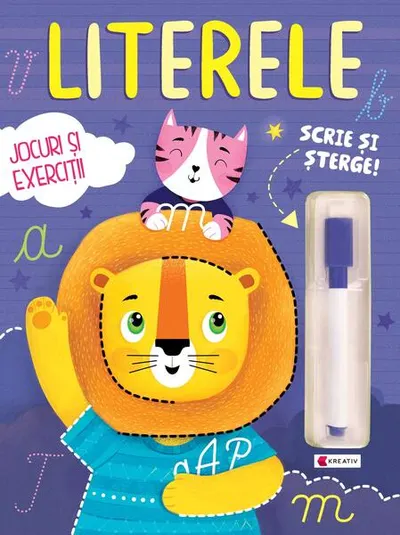 Literele - Jocuri și exerciții - Paperback