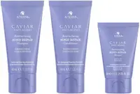 Alterna Caviar Restructuring Bond Repair Set - Șampon, balsam și mască, 2 х 40 + 36 ml