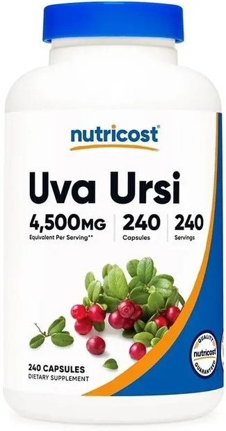 Uva Ursi, 4500 mg, 240 capsule, Nutricost