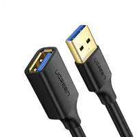 Prelungitor USB 3.0 UGREEN US129, 5m, Negru