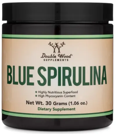Blue Spirulina, 30 g, Double Wood