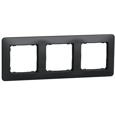 Rama tripla, Schneider, SDD314803, Sedna Design, antracit