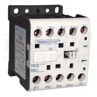 Contactor auxiliar TR1K0610B7 660V, 50Hz, 6A, 2,2kW, 24V AC, 3×NO+1×NO