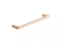 Bara prosop Roca Tempo A817029RG0, montare pe perete, 450 mm, metal, lucios, Rose gold