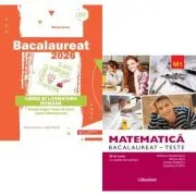Pachet Bacalaureat 2026. Limba si literatura romana si Matematica M1. Teste