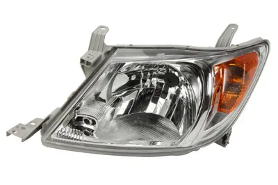 Far fata Stanga (H4, electric, fara motoras, culoare semnalizator: galben) potrivit TOYOTA HILUX VII -06.15