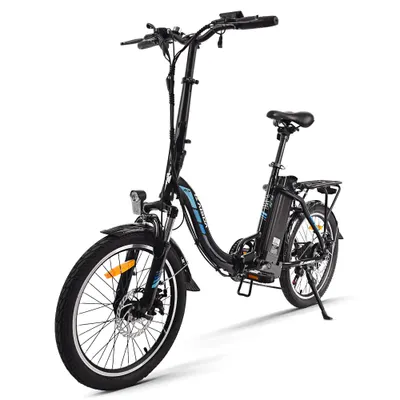 Bicicletă electrică pentru adulți KAISDA K7, baterie 36V 13Ah și roți de 20 inci