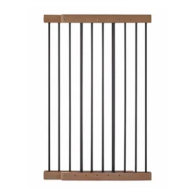 Poarta de siguranta BabyJem extensibila 65-105 cm Maro