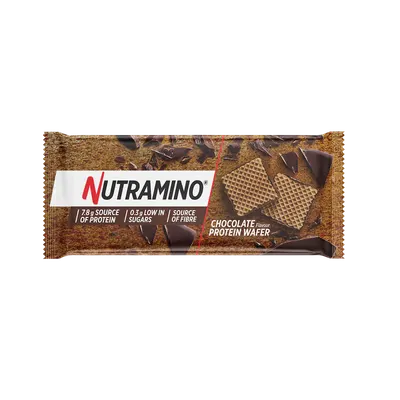 Napolitana proteic Nutramino Protein Wafer cu aroma ciocolata, 39g, Nutramino