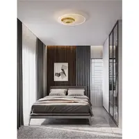 Plafoniera COPO Alama aurie Aluminiu & Acrylic LED 29W 220-240V 1939Lm 3000K IP20 Triac Dimabil