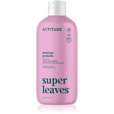 Attitude Super Leaves Coconut & Wild Berries gel de duș 473 ml