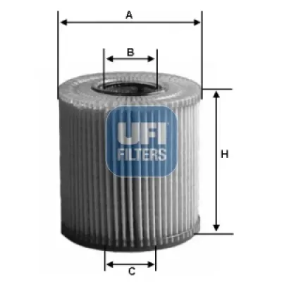 Filtru ulei UFI 25.164.00