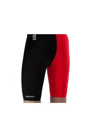 Jammer baieti Fastskin Endurance + Hg/Wst - negru/rosu - 24