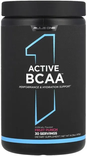 Active BCAA, fructe punch, 405 g, Rule1