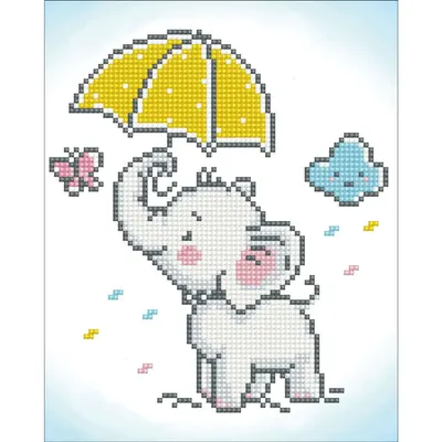 Set de creatie mozaic Diamond dotz Baby Brollie