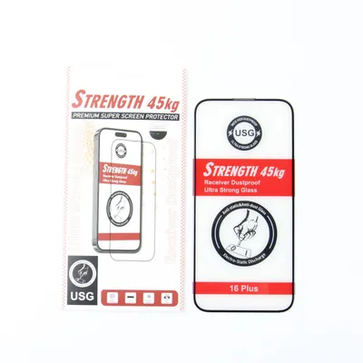 Folie de protectie Ecran OEM Ultra Strong 45KG pentru Samsung Galaxy A26 A266, Sticla Securizata, Full Glue, 2.5D, Neagra
