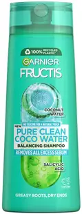 Garnier Fructis Șampon cu apă de cocos, 250 ml