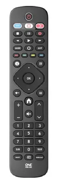 Telecomandă pentru ТВ Philips - URC4913, universal, negru