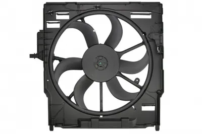 Ventilator radiator (cu carcasa) potrivit BMW X5 (F15, F85), X6 (F16, F86) 2.0-3.0D 08.13-07.19