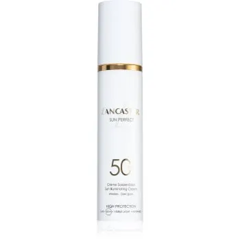 Lancaster Sun Perfect Sun Illuminating Cream SPF 50 crema de zi radianta pentru riduri si pete