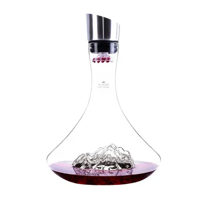 Carafa vin Mont Blanc TOPOGRAPHIC ALASKAN MAKER, 1.8 L