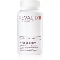 Revalid Hair Complex Hair and Nails capsule pentru favorizarea creșterii părului și a calității unghiilor 90 caps.