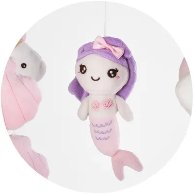 Carusel muzical pentru patut cu proiector Chipolino Mermaid