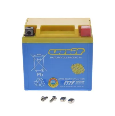 Baterie moto UNIT WTX5L-BS, YTX5L-BS, Gel, 12 V
