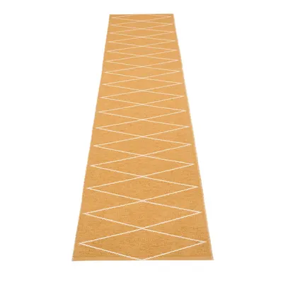 Covor tip traversă pentru interior și exterior galben ocru 70x320 cm Max Ochre – Pappelina