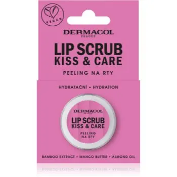 Dermacol Kiss & Care Exfoliant pentru buze din bambus