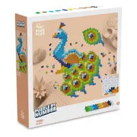 Puzzle pe numere Plus-Plus, 800 piese, Paun