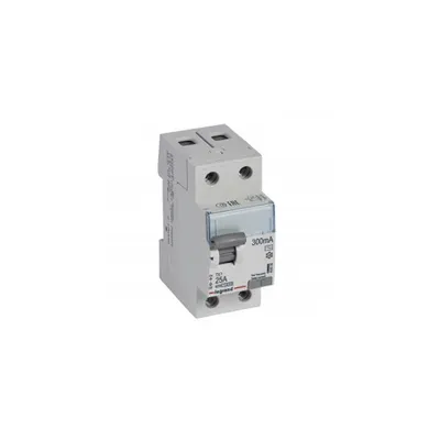 Intrerupator diferential RCCB TX³ - 2P 230 V~ - 300 mA - 25 A - AC type - nu accepta auxiliare