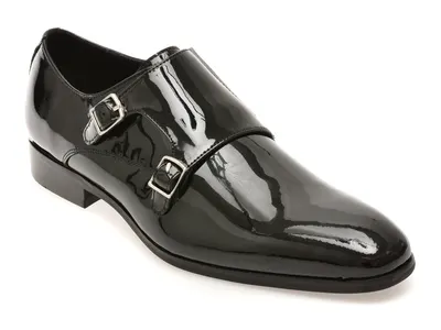 Pantofi eleganti ALDO negri, RICARDO 001, din piele naturala lacuita