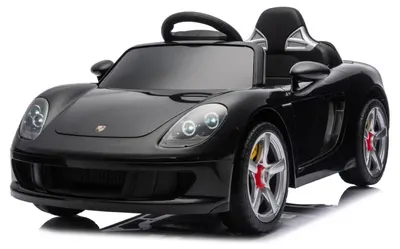 Mașină cu acumulator Chipolino - Porsche Carrera GT Lux, neagră