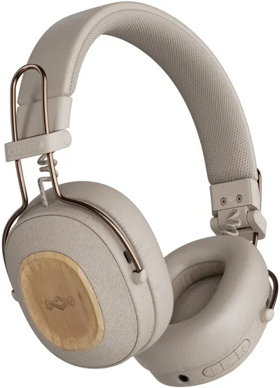 Căști wireless House of Marley - Positive Vibration Riddim, Cream