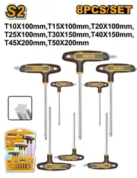 Torx in T Set 8buc