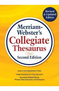 Merriam-Webster's Collegiate Thesaurus, Second Edition
